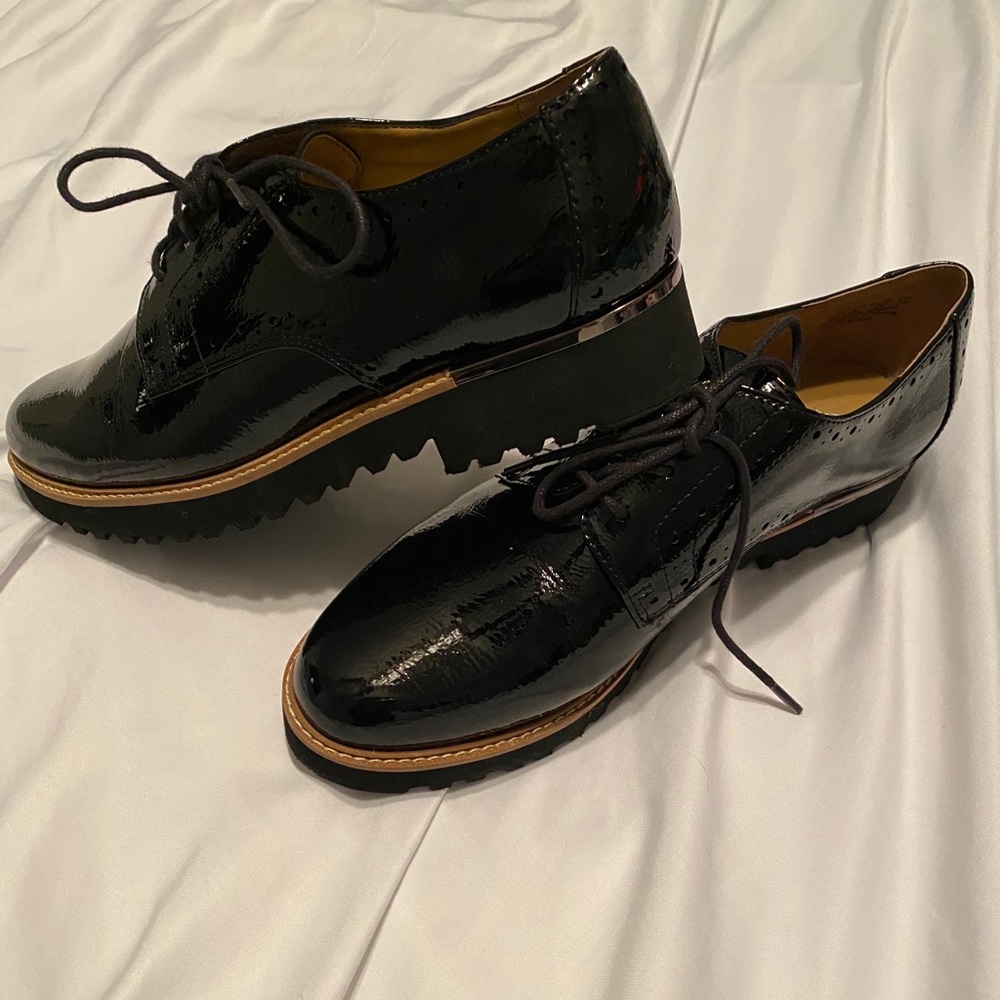Black oxfords